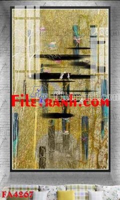 Tải file File gốc in bộ tranh decor treo tráng gương canvas FA4267 (ảnh gốc) in tráng gương