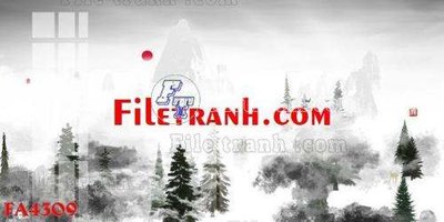 File tranh PSD File gốc in bộ tranh decor treo tráng gương canvas FA4309 chất lượng cao