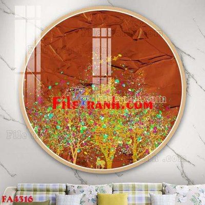 Download file File gốc in bộ tranh decor treo tráng gương canvas FA4316 (chuẩn in) chất lượng cao