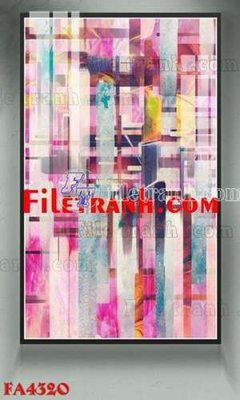Tải file File gốc in bộ tranh decor treo tráng gương canvas FA4320 (PSD) cho in tranh 3D