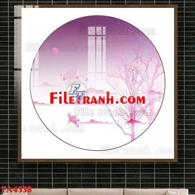 File in ấn File gốc in bộ tranh decor treo tráng gương canvas FA4338 (bản gốc) chất lượng cao