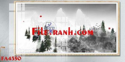 File PSD File gốc in bộ tranh decor treo tráng gương canvas FA4350 (bản gốc) độ phân giải cao
