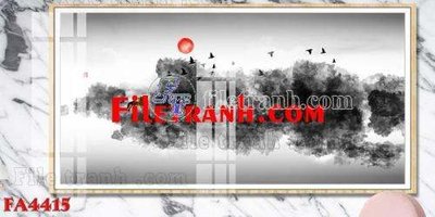 File PSD File gốc in bộ tranh decor treo tráng gương canvas FA4415 (bản gốc) độ phân giải cao