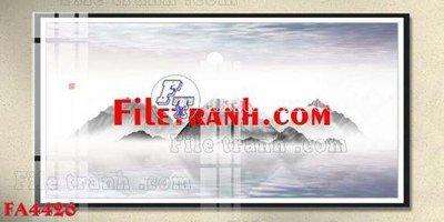 File gốc File gốc in bộ tranh decor treo tráng gương canvas FA4426 (in tráng gương) ốp tường