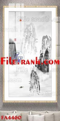 File gốc File gốc in bộ tranh decor treo tráng gương canvas FA4460 (dành cho trang trí nội thất)