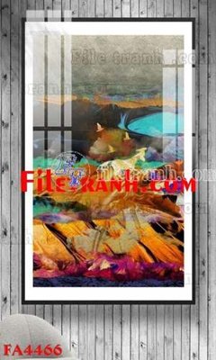 File gốc File gốc in bộ tranh decor treo tráng gương canvas FA4466 (in ấn) không giới hạn