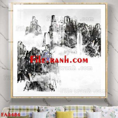 File gốc File gốc in bộ tranh decor treo tráng gương canvas FA4484 (phong cách) cổ điển