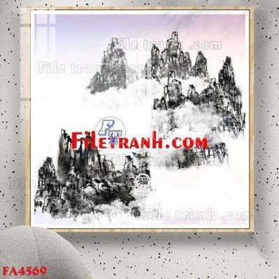 File gốc File gốc in bộ tranh decor treo tráng gương canvas FA4569 (in ấn) màu sắc trung thực