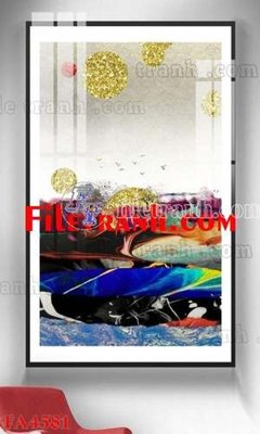 Tải file File gốc in bộ tranh decor treo tráng gương canvas FA4581 (ảnh gốc) độ phân giải 300dpi