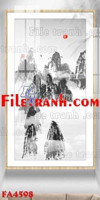 Tải file File gốc in bộ tranh decor treo tráng gương canvas FA4598 (gốc) làm file in ấn