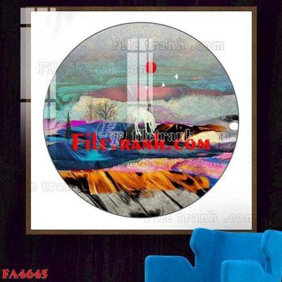 File gốc File gốc in bộ tranh decor treo tráng gương canvas FA4645 (in mica) trang trí