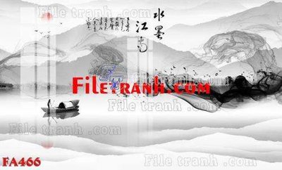 Download file gốc File gốc in bộ tranh decor treo tráng gương canvas FA466 (in mica) trang trí