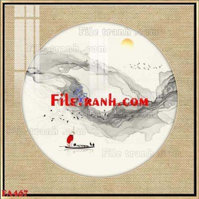 Hình ảnh file gốc File gốc in bộ tranh decor treo tráng gương canvas FA467 cho in UV