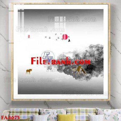 File ảnh File gốc in bộ tranh decor treo tráng gương canvas FA4673 (gốc) cho trang trí nội thất