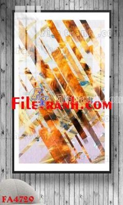 File PSD in ấn File gốc in bộ tranh decor treo tráng gương canvas FA4729 (chất lượng cao)