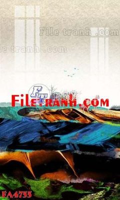 File tranh File gốc in bộ tranh decor treo tráng gương canvas FA4755 (gốc) chủ đề trẻ em