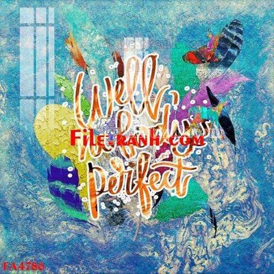 File PSD File gốc in bộ tranh decor treo tráng gương canvas FA4786 (nguyên bản) cho thiết kế