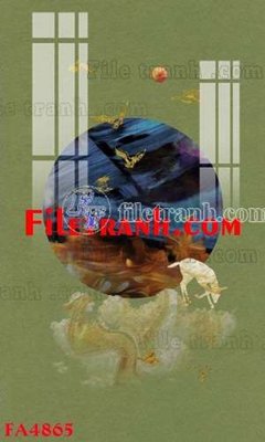 Tải file File gốc in bộ tranh decor treo tráng gương canvas FA4865 (gốc) in trên mọi chất liệu