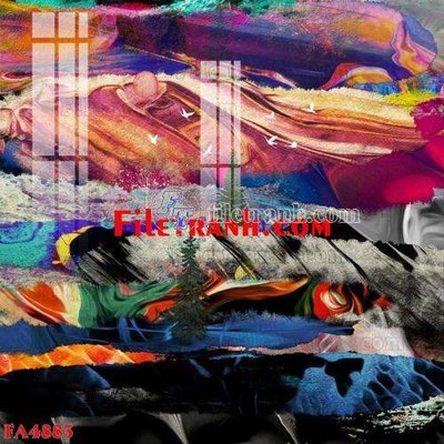 File gốc File gốc in bộ tranh decor treo tráng gương canvas FA4883 (in lụa) cao cấp