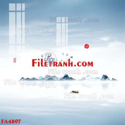 Tải về hình ảnh gốc File gốc in bộ tranh decor treo tráng gương canvas FA4897 sắc nét