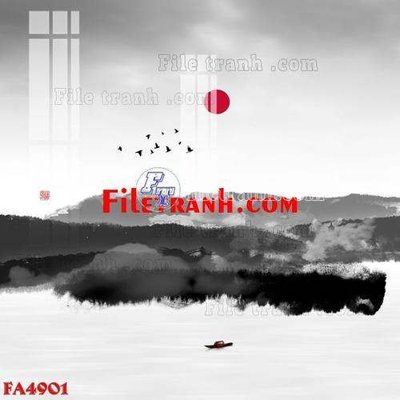 File gốc File gốc in bộ tranh decor treo tráng gương canvas FA4901 (trang trí) cho phòng khách