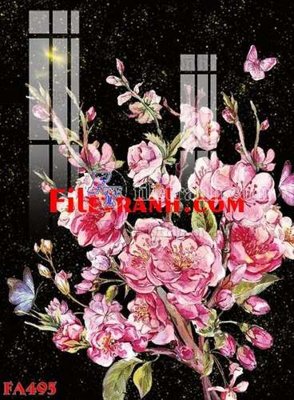 File tranh gốc File gốc in bộ tranh decor treo tráng gương canvas FA495 (bản quyền) file PSD