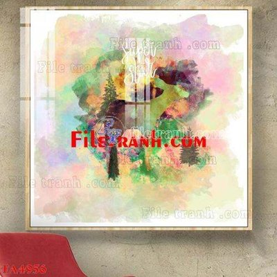 Download file File gốc in bộ tranh decor treo tráng gương canvas FA4956 (gốc) in mica ốp bếp