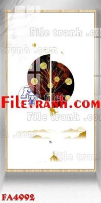 File tranh File gốc in bộ tranh decor treo tráng gương canvas FA4992 (ảnh gốc) in trần xuyên sáng