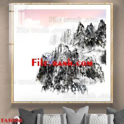 Tải file File gốc in bộ tranh decor treo tráng gương canvas FA5006 (gốc) in tranh tráng gương