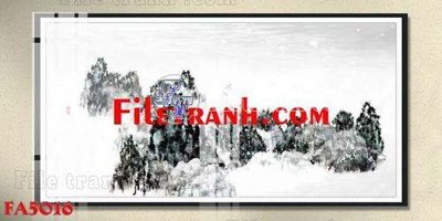 Cung cấp file tranh gốc File gốc in bộ tranh decor treo tráng gương canvas FA5016 độc quyền