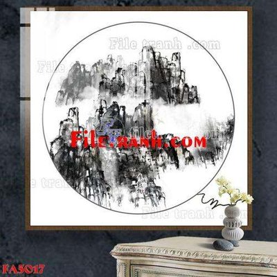 File ảnh File gốc in bộ tranh decor treo tráng gương canvas FA5017 (gốc) in quảng cáo ngoài trời