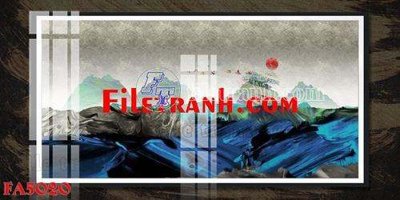 File gốc File gốc in bộ tranh decor treo tráng gương canvas FA5020 (PSD/TIFF) độ phân giải cao