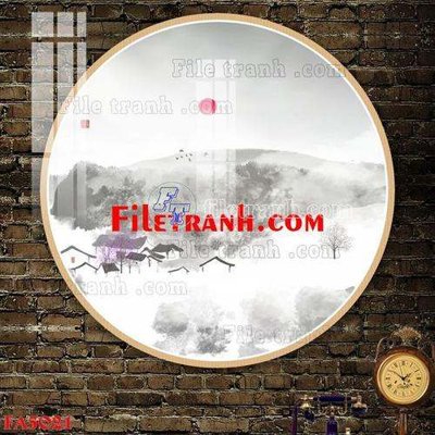 File in ấn File gốc in bộ tranh decor treo tráng gương canvas FA5021 (bản gốc) chất lượng cao