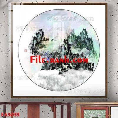 File gốc File gốc in bộ tranh decor treo tráng gương canvas FA5055 (PNG) trong suốt (transparent)