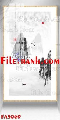File gốc File gốc in bộ tranh decor treo tráng gương canvas FA5069 (trang trí) phòng trẻ em