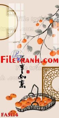 File PSD File gốc in bộ tranh decor treo tráng gương canvas FA5114 (bản gốc) chất lượng nhất