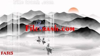 File PSD File gốc in bộ tranh decor treo tráng gương canvas FA513 (bản gốc) đã tách nền