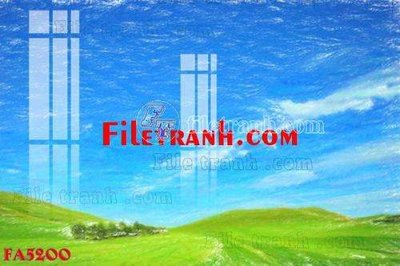 File gốc File gốc in bộ tranh decor treo tráng gương canvas FA5200 (in lụa) tranh phong thủy