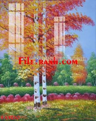 Cung cấp file tranh gốc File gốc in bộ tranh decor treo tráng gương canvas FA5210 độc quyền