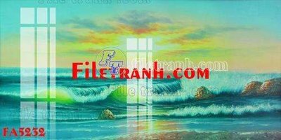 Tải file tranh File gốc in bộ tranh decor treo tráng gương canvas FA5232 (gốc) tại Filetranh.com