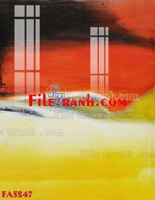 File gốc File gốc in bộ tranh decor treo tráng gương canvas FA5247 (phiên bản chuẩn) để in ấn