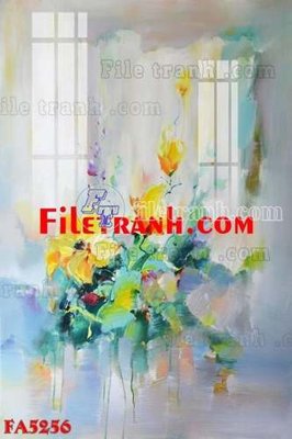 File gốc in ấn File gốc in bộ tranh decor treo tráng gương canvas FA5256 chất lượng vượt trội