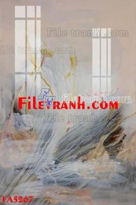 File tranh File gốc in bộ tranh decor treo tráng gương canvas FA5267 (ảnh gốc) cho in ấn kỹ thuật số