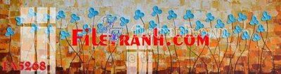File tranh gốc in trần nhà File gốc in bộ tranh decor treo tráng gương canvas FA5268 3D