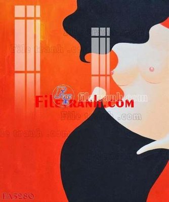 File tranh gốc PSD File gốc in bộ tranh decor treo tráng gương canvas FA5280 còn nguyên layer