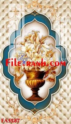 Hình ảnh file gốc File gốc in bộ tranh decor treo tráng gương canvas FA5287 (chất lượng cao)