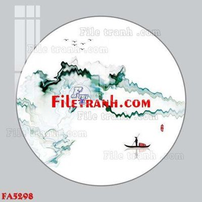 File tranh File gốc in bộ tranh decor treo tráng gương canvas FA5298 (ảnh gốc) in trần 3D