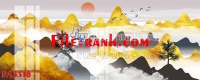 Mua file gốc File gốc in bộ tranh decor treo tráng gương canvas FA5318 (PSD) tại Filetranh.com