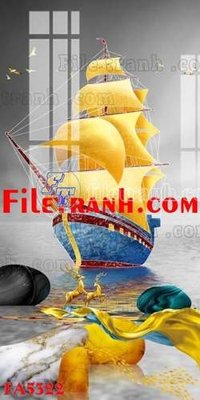 File gốc File gốc in bộ tranh decor treo tráng gương canvas FA5322 (chuẩn màu) cho in offset