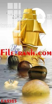 Tải file File gốc in bộ tranh decor treo tráng gương canvas FA5323 (gốc) chủ đề tôn giáo